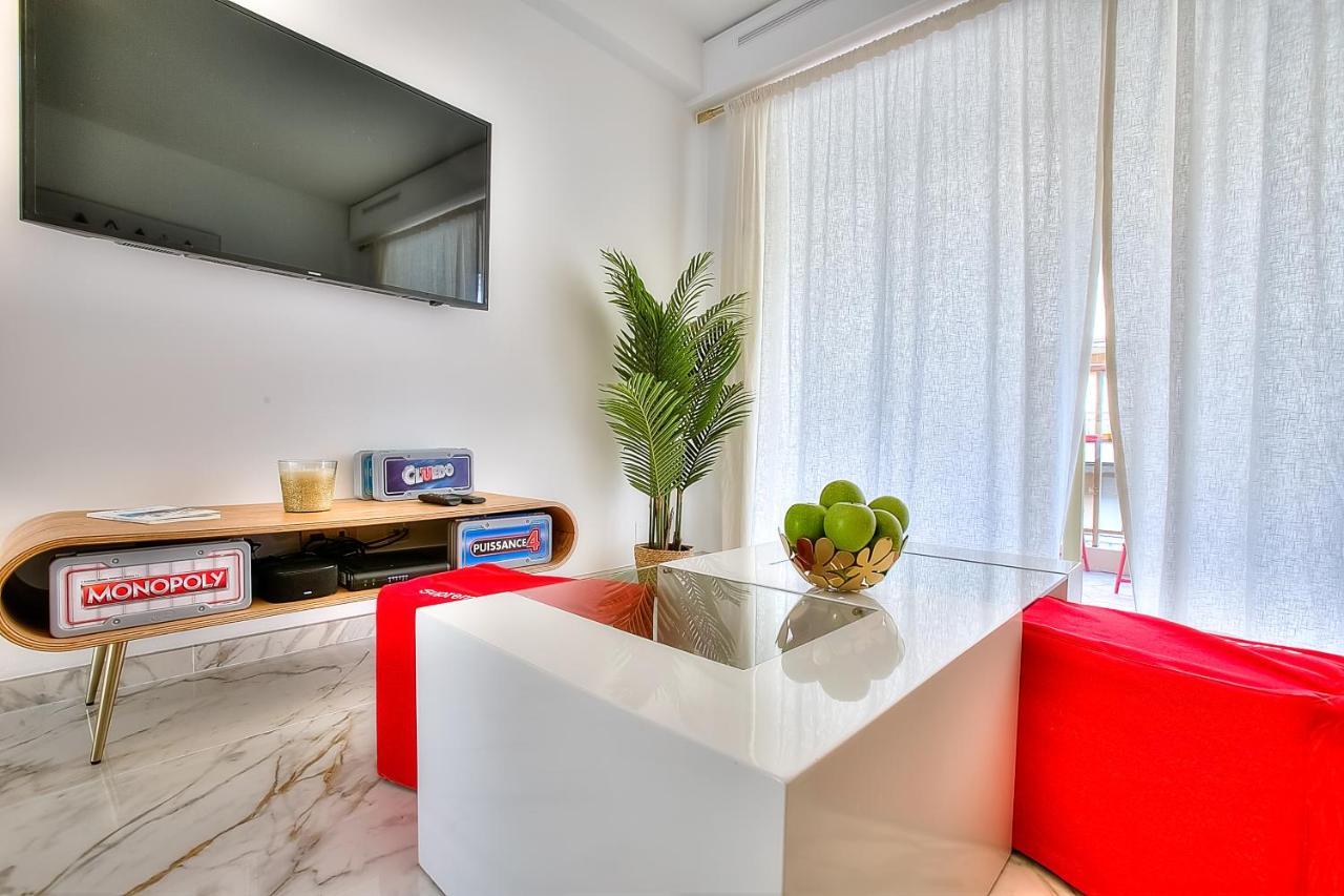 Luxury 4 Stars Apartment With 2 Terraces, Cannes Croisette ภายนอก รูปภาพ