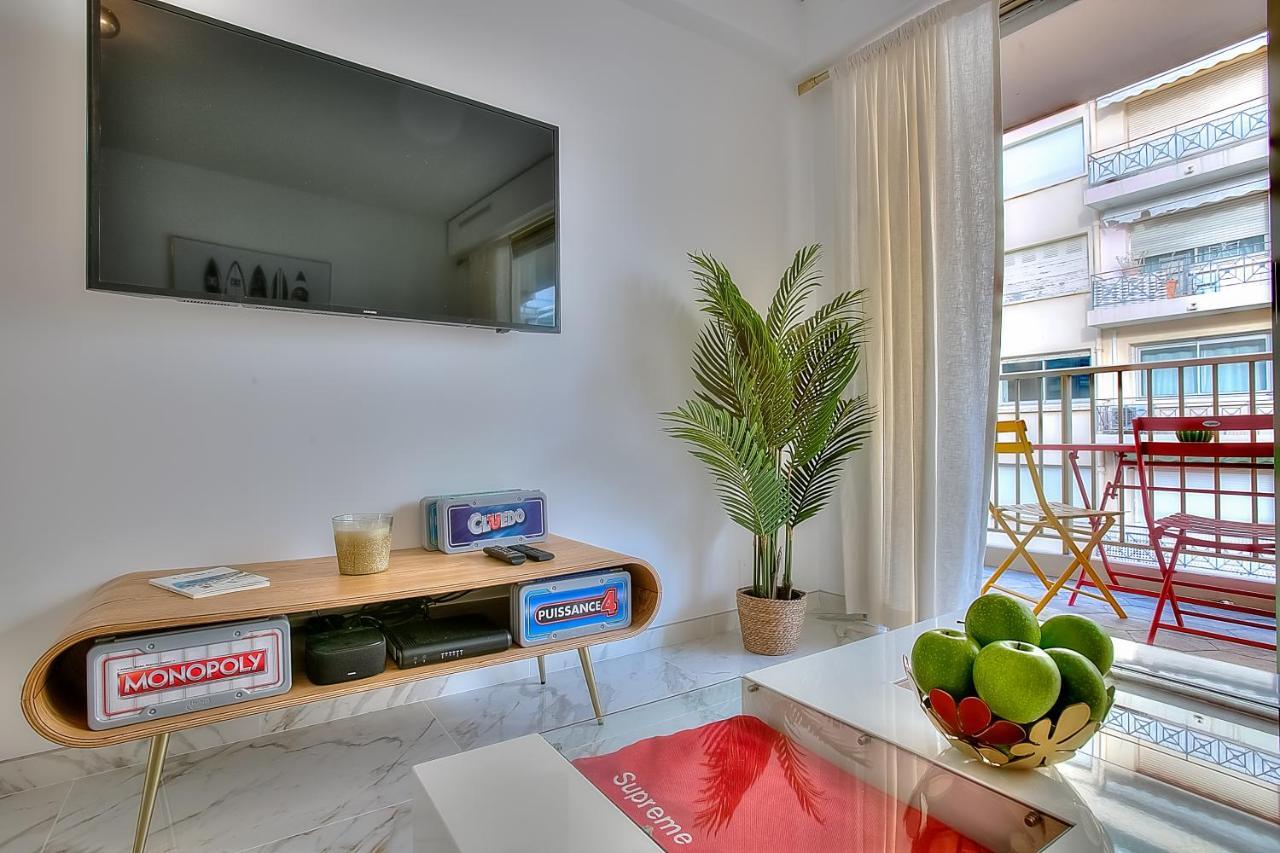Luxury 4 Stars Apartment With 2 Terraces, Cannes Croisette ภายนอก รูปภาพ