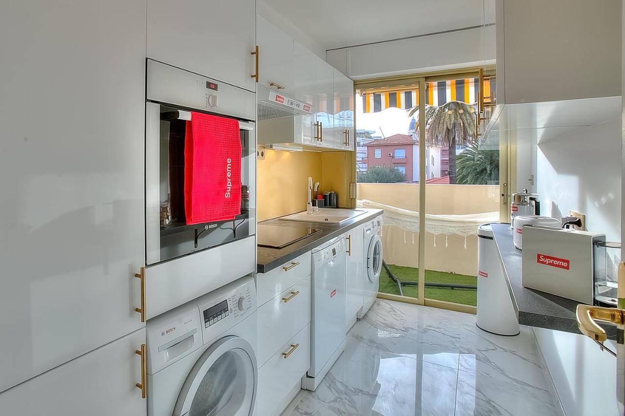 Luxury 4 Stars Apartment With 2 Terraces, Cannes Croisette ภายนอก รูปภาพ
